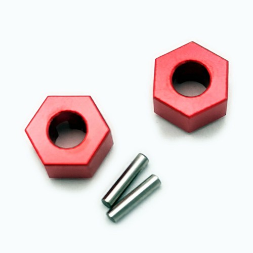 Wheel Hex with Pin for Losi Mini-T 2.0 Mini-B LOS212011 Aluminum 2pcs - Picture 3 of 9