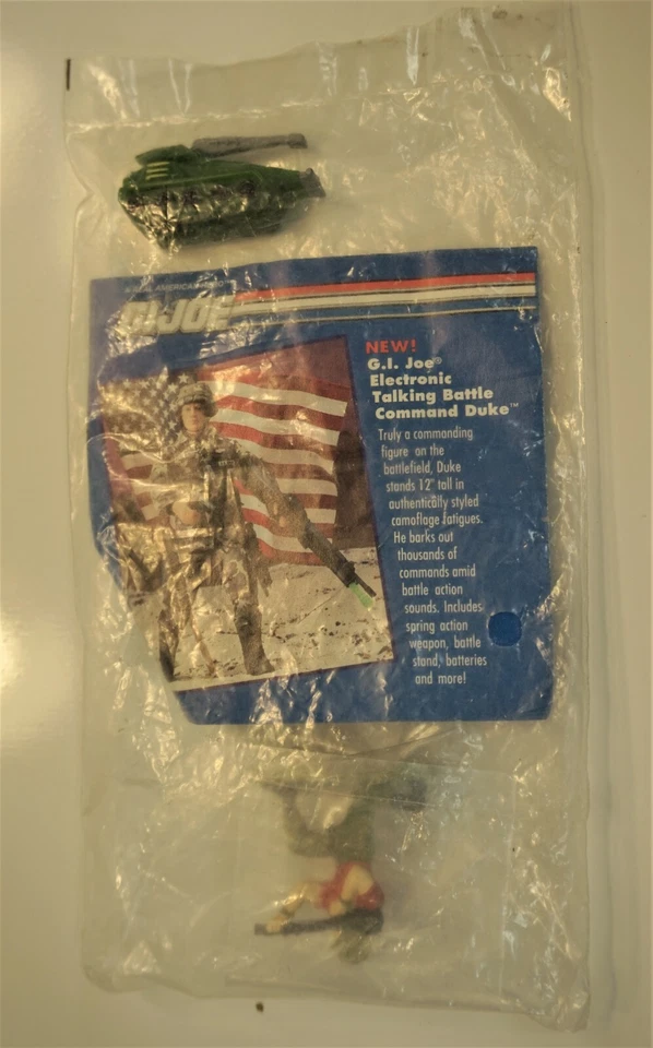 GI JOE COBRA BURGER KING KIDS CLUB MICRO FIGURA VEHÍCULO BAZUCA PERSUASOR SELLADO Foto 2 de 2