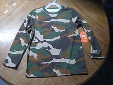 Boys Long Sleeve Camo Shirt