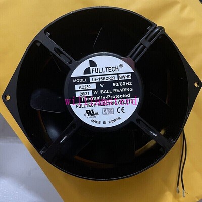 1Pcs New FULLTECH UF-15KCR23 BWHD AC230V 26/31W Axial cooling fan