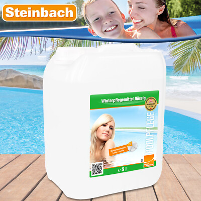 Steinbach 5 Liter Winterpflegemittel Winter für Pool Überwinterung Winterschutz