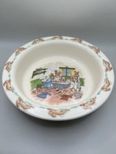Royal Doulton Bunnykins English Fine Bone China Children s Bowl - Bath Time