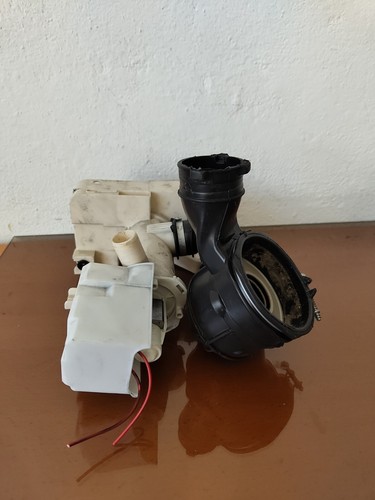 ★Waschmaschine AEG Set: Laugenpumpe Pumpe 13278340 + Ablaufbalg 132783602 #TE530