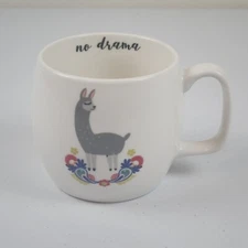 No Drama Llama Coffee Tea Cup Mug Opalhouse Porcelain