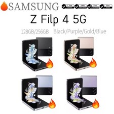 NEW Samsung Galaxy Z Flip 4 5G SM-F721U Fully Unlocked Any Carrier 128GB/256GB
