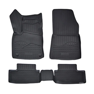 Tapis De Sol Caoutchouc 3D À Bords Hauts Pour Renault Clio 5 Depuis 2019