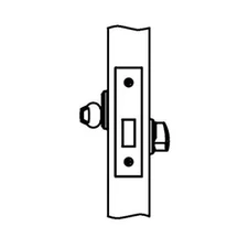 Corbin Russwin DL4117-626-LC Classroom Mortise Deadlock (Less Cylinder)