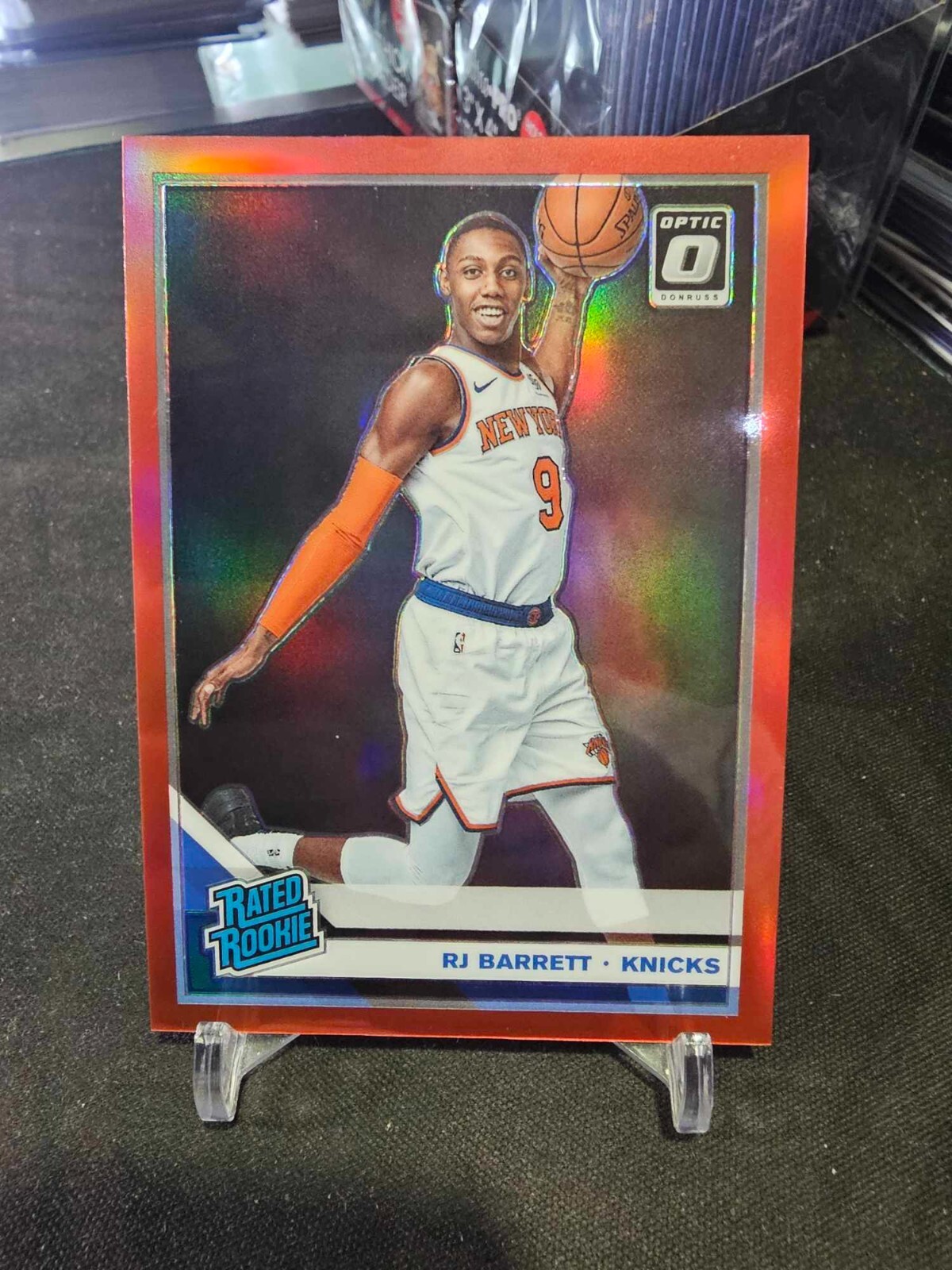 2019-20 Panini Donruss Optic RJ Barrett #178 Red 58/99 RC!