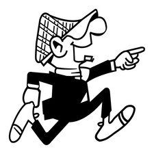 ST-A004 - Sticker ANDY CAPP