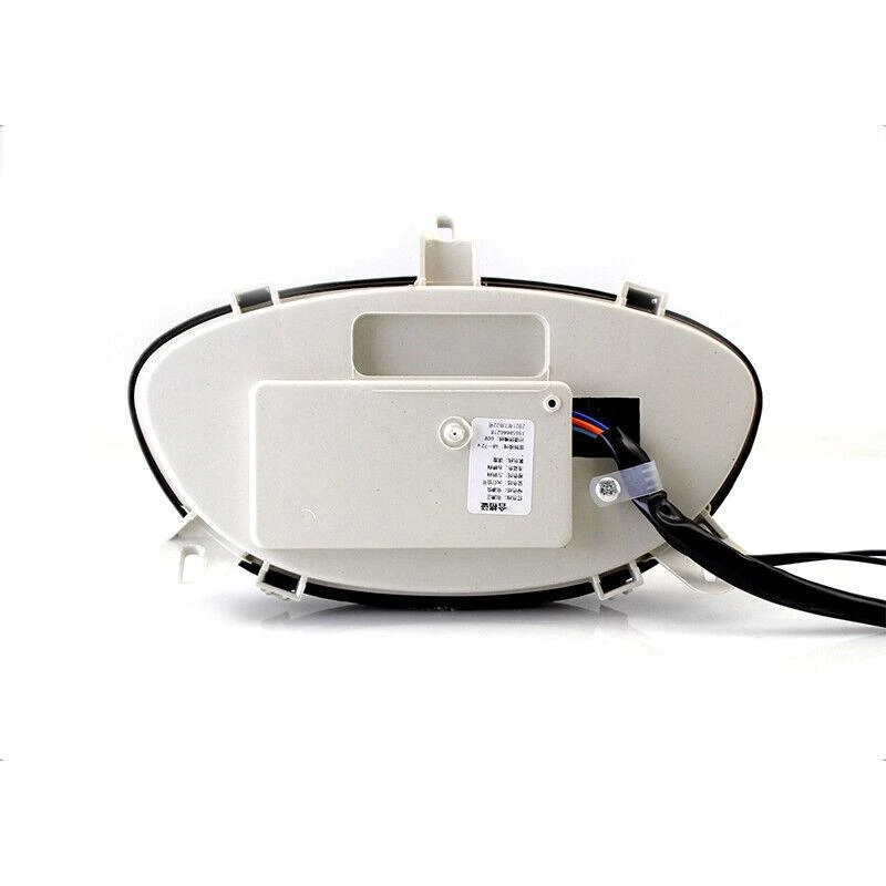 LCD Universal Motorcycle Speedometer Gauge Odometer KM MPH Gear Scooter Odometer - Image 3 of 4