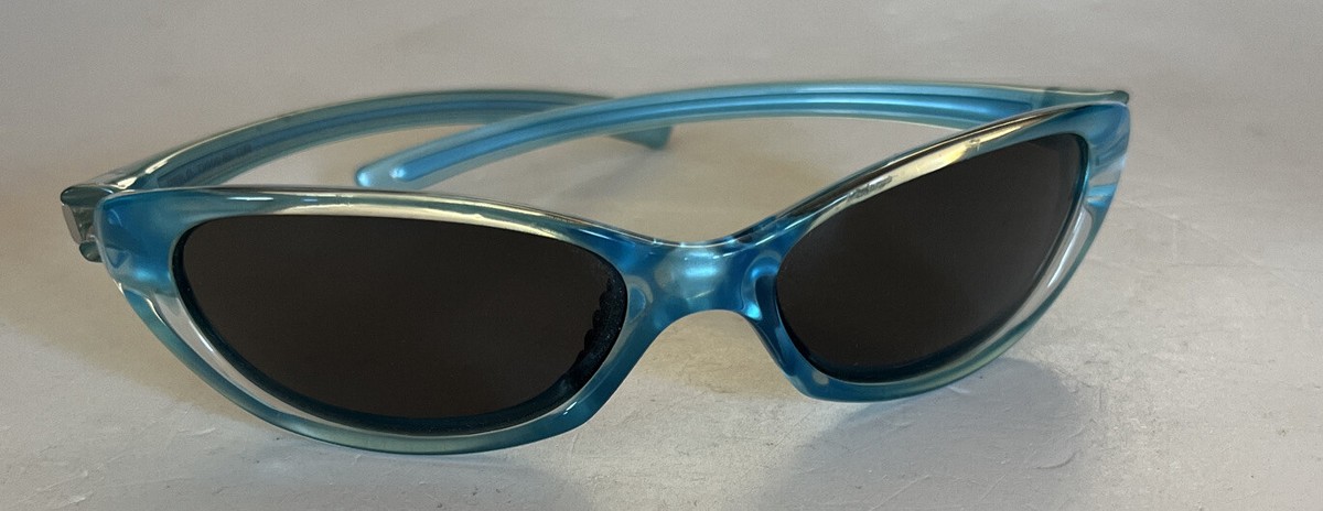 Nike Furi Round Sunglasses EVO140-405 Blue Never Worn | eBay display picture 1