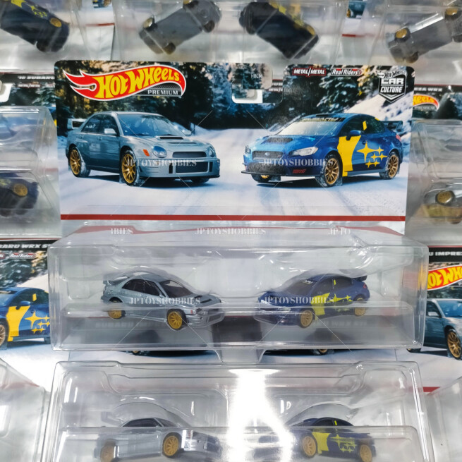 Hot Wheels Premium 2 Pack SUBARU IMPREZA WRX / '16 SUBARU WRX STI