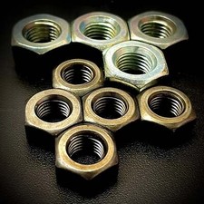 BSF Full Hex Nut Steel Grade A 4.8 Steel BS1083