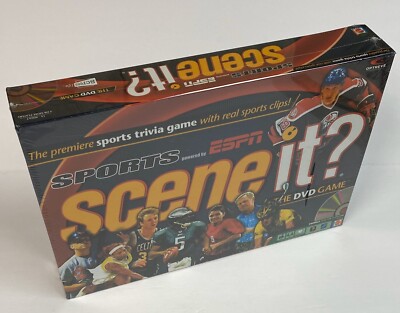 ESPN Scene It Sports Edition (DVD / HD Video Game) New Factory Sealed 2005