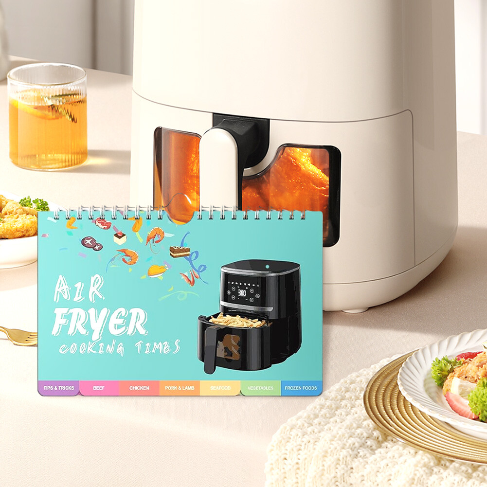 Temperature Magnetic Sheet Air Fryer Cooking Times Chart Kitchen temperature-magnetic-sheet-air-fryer-cooking-times-chart-kitchen