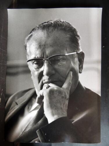 JOSIP BROZ TITO, YUGOSLAV DICTATOR ORIG MEXICAN PHOTOGRAPH LATE 60's - 70's 8 - Picture 1 of 1