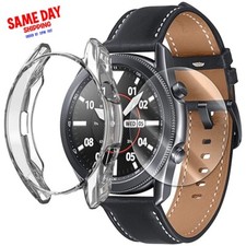 Tempered Glass Screen Protector  Watch TPU Case for Samsung Galaxy Watch 3 45mm
