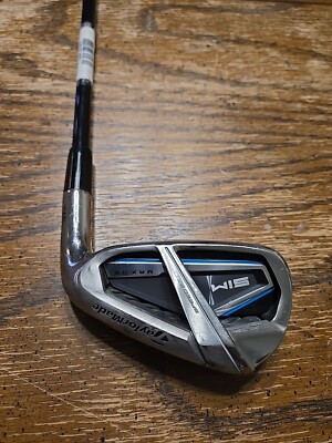 TaylorMade SIM MAX-OS Single 7 Iron regular Graphite fitting iron Aaa