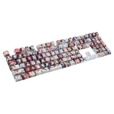 108Keys PBT Keycap OEM Profile Dye Sublimation Keycap for Mechanical Keyboard