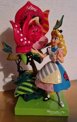 Disney Romero Britto Figur Alice im Wunderland 6008524 Orginalverpackt Neu