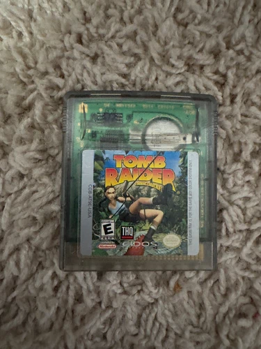 Tomb Raider Starring Lara Croft (Nintendo Game Boy Color) GBC RARE***OOP***