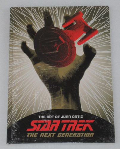 The Art of Juan Ortiz Star Trek Next Generation Signed Limited 1st Edition Titan - Picture 1 of 2