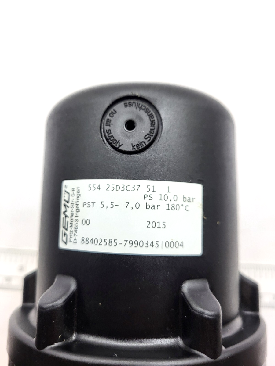 Valvola Di Precomando Gemü Z170054K 0322 – 24V DC, In Ottime Condizioni - Foto 3