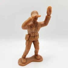 Greenbrier International Soldier Military Army Man Brown  4"