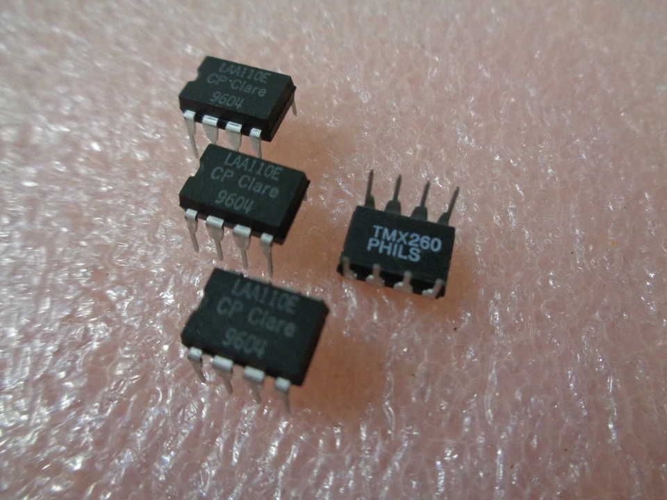 CP Clare LAA110E Relay, 2-Form-A, 350V, 120mA, 35Ω, DIP8, Through-Hole - Image 2 of 3