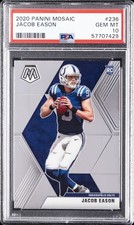 2020 PANINI MOSAIC #236 JACOB EASON PSA 10