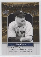 2008 Upper Deck Yankee Stadium Legacy Earle Combs #YSL369 HOF 3h2