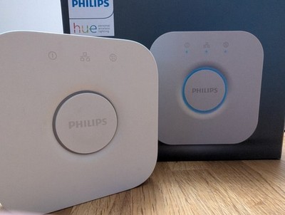 Philips Hue Bridge V2.1, Smart Home Hub, Zigbee, Inkl. Netzteil, LAN