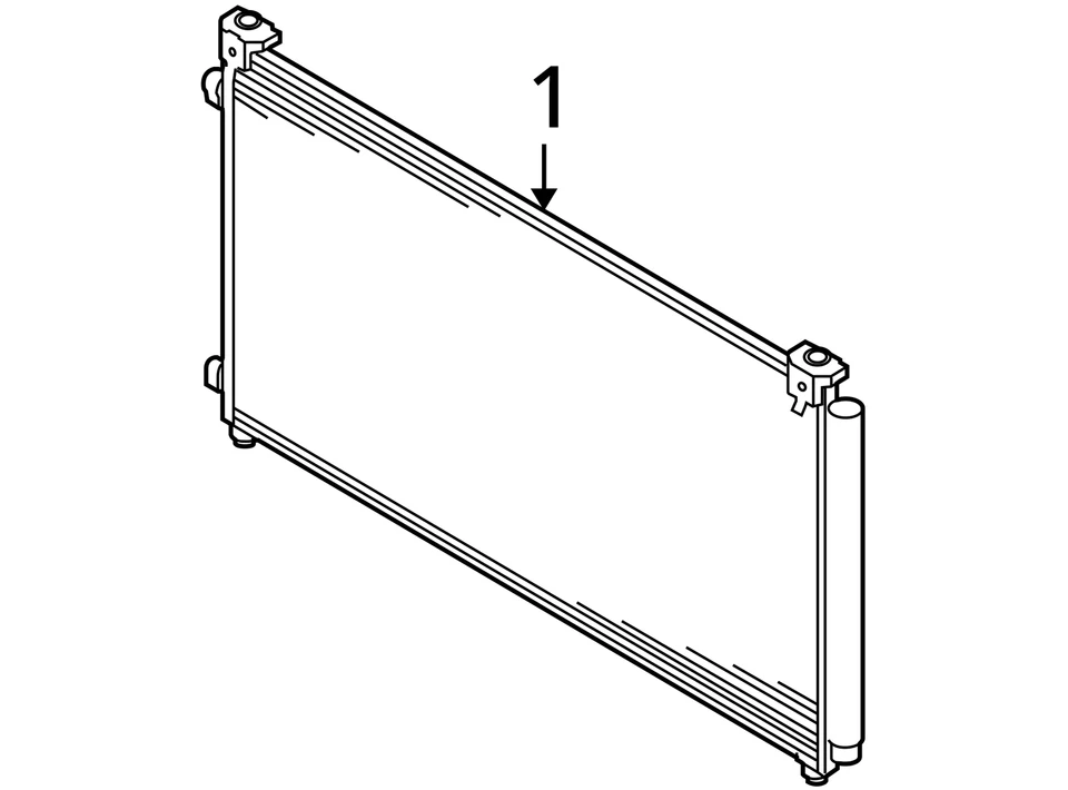 Condenser MAZDA CX9 13 14 15 - Image 4 of 4