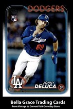 2024 Topps Series 1 Jonny DeLuca #233 Los Angeles Dodgers Rookie MLB Baseball