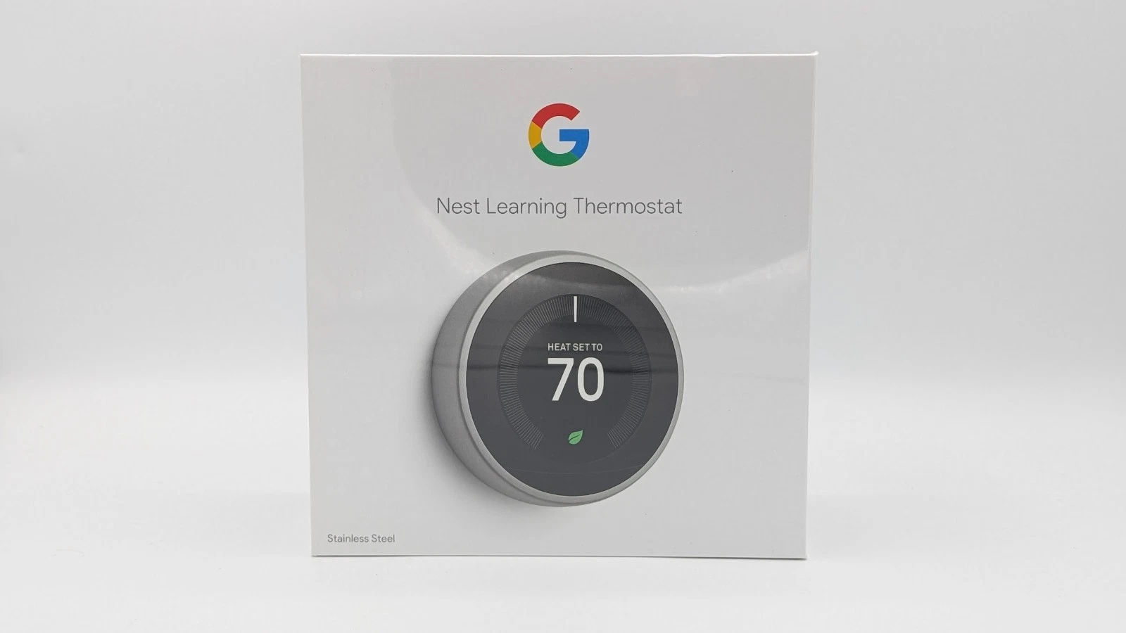 SEALED Google Nest 3rd Generation Learning Thermostat T3007ES Stainless Steel A+
Opens in a new wind