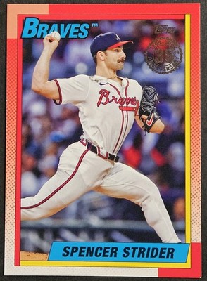 2025 Topps Series 2 1990 Topps Baseball 35th Anniversary 90B2-32 Spencer Strider