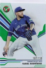 Yariel Rodriguez 2024 Topps Pristine #88 Green Refractors #/150