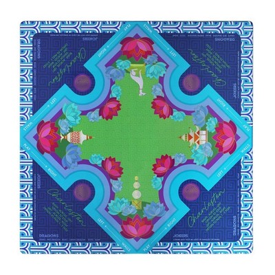 Jonathan Adler x Michaels Mahjong Mat Mah Jongg Sold Out Ships FOLDED 1 time