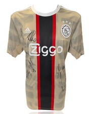 AFC AJAX SIGNED 22/23 AWAY SQUAD SHIRT BERGWIJN, BLIND, KUDUS (ACG CERT AG17632)