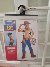 Woody Deluxe Disney Toy Story 5 Movie Fancy Dress Up Halloween Child Costume