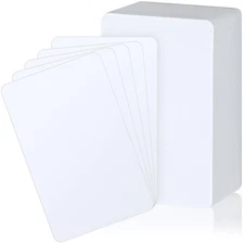 Zomiboo 100 Pieces Tall Trading Card Dividers, Plastic Trading Card Page Divi...