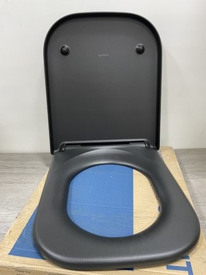 Duravit 006459 Happy D.2 Toilet Seat - Anthracite Matte