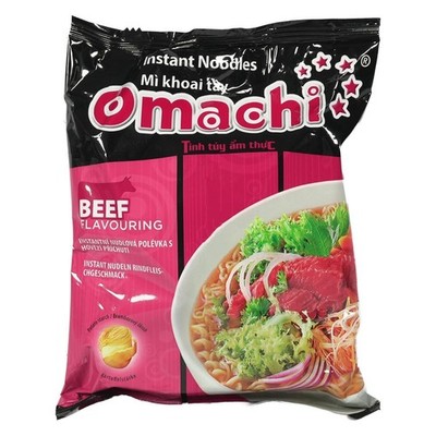 Omachi Instantnudeln Rindgeschmack 79g Omachi Mi Bo Nudelsuppen Instant noodles