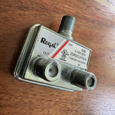 Regal 2-Way Digital High Performance Coax Cable Splitter - ZDRDCUV10-9