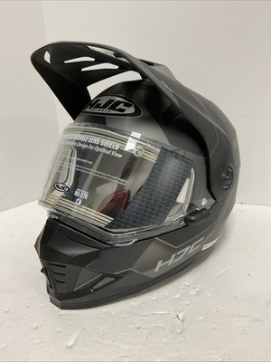 hjc ds x1 snow helmet DS-X1 Synergy The chin curtain is included for cool weather riding and snow options are available HJC DS-X1 Synergy Snow Helmet