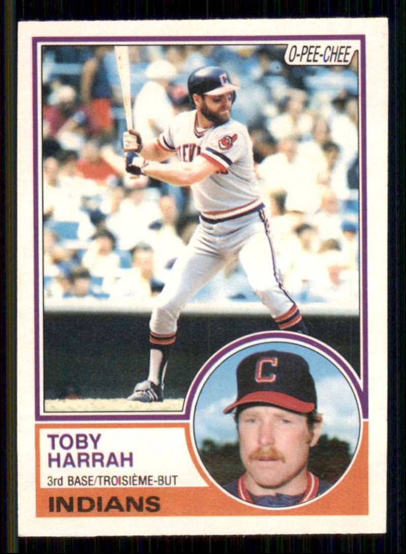 1983 O-Pee-Chee Toby Harrah Cleveland Indians #356