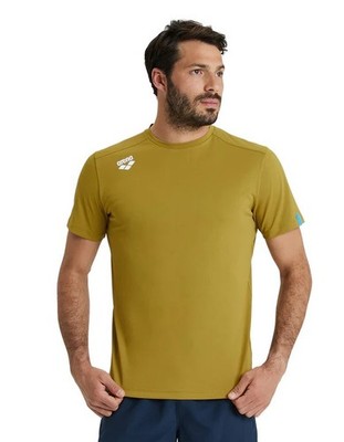 Arena Herren Unisex T-Shirt, Team Essential, Adults, Team Olive, M