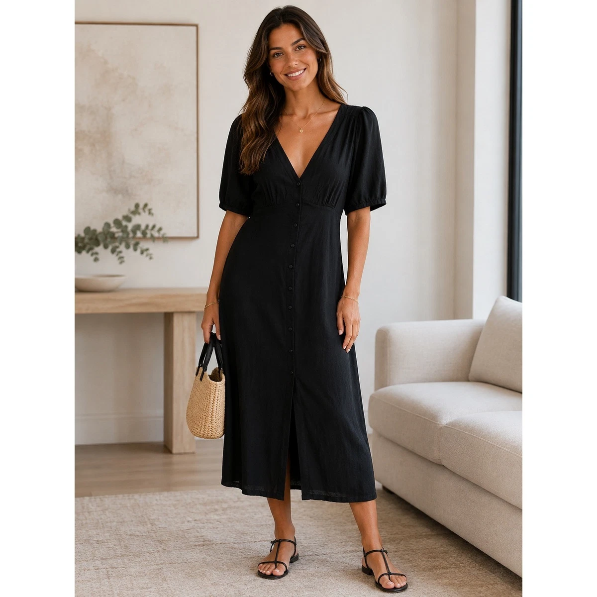 t-shirt dress maxi MIKUTA Color:Custom  Color COUNT-40 Sapphire Blue Navy Blue Keep your style effortlessly