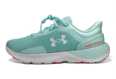 Under Armour Women s Charged Escape 4 D (Wide) Running Shoes   Blue/Red
