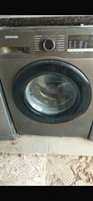 Samsung Eco 40-60 Black Freestanding Front-Loading Washer, Quick Wash, Wool
